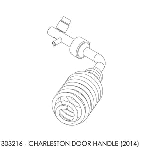 Fisher Charleston/Denniston (2014) Door Handle Comp (Black)