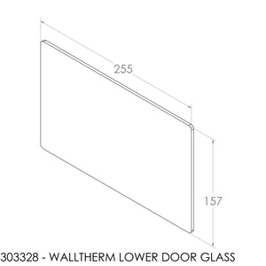 Jayline Walltherm Air Door Glass - Lower Door