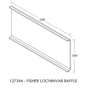 FISHER LOCHINVAR BAFFLE