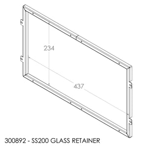 Jayline SS200/SS280/SS300 Glass Retainer