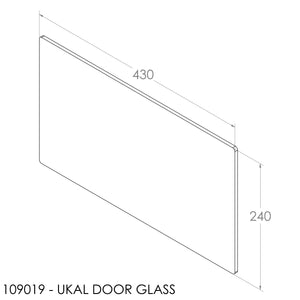 JAYLINE UKAL DOOR GLASS 430X240