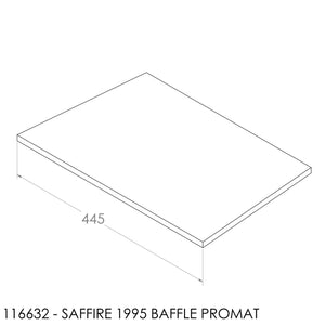 JAYLINE SAFFIRE 1995 BAFFLE 440/390X285X12mm (PBS0083)
