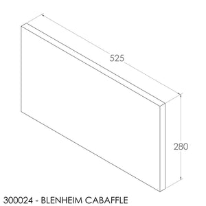 Fisher Blenheim C/A Baffle - Ceramic (525x280x20mm)