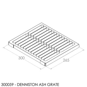 Fisher Charleston/Denniston Grate - Cast Iron (305x268x15mm)