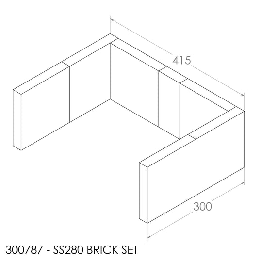 Jayline SS280/FR300 Brick Set – Jayline Parts Store
