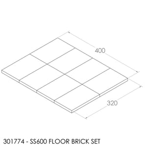Jayline SS600 Brick Set (Lower)