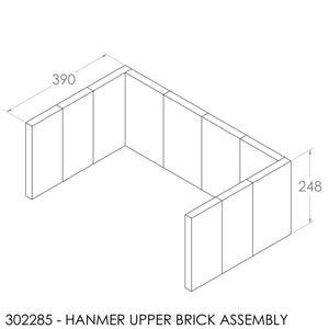 Fisher Hanmer Brick Set (Upper)