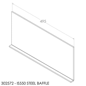 Jayline IS550 Baffle - Steel (495x244mm)