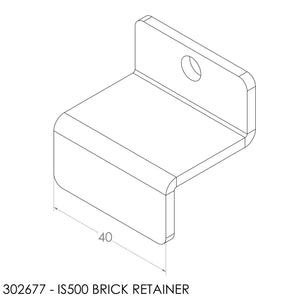 Jayline/Fisher (2014) Brick Retainer & Fastener