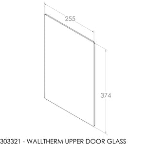 Jayline Walltherm Air Door Glass - Upper Door