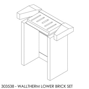 (BOM) Jayline Walltherm Air Brick Set - Lower Chamber